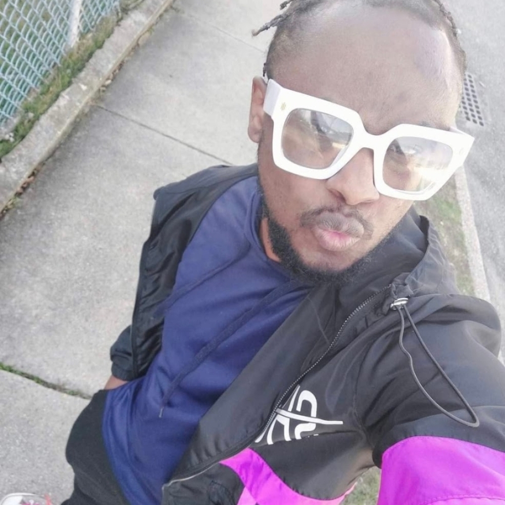 Black and Purple Performance Jacket with Relaxed Fit